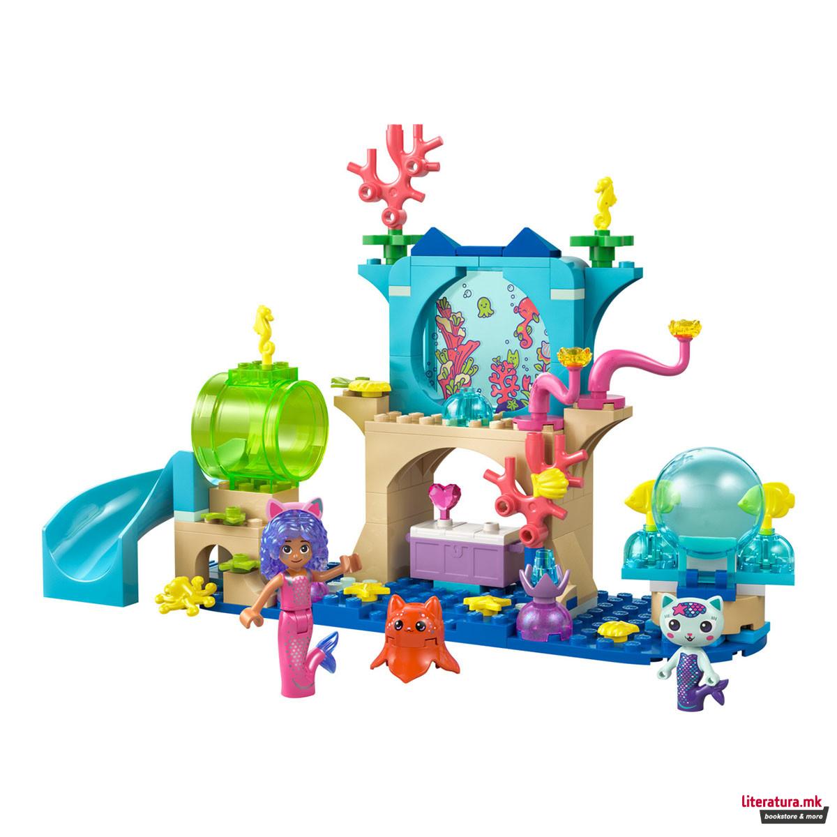LEGO коцки, Gabby's Dollhouse - Mermaid Gabby's Aquarium Adventure 
