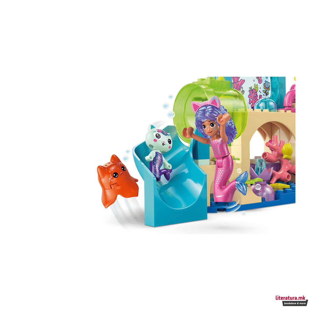 LEGO коцки, Gabby's Dollhouse - Mermaid Gabby's Aquarium Adventure 