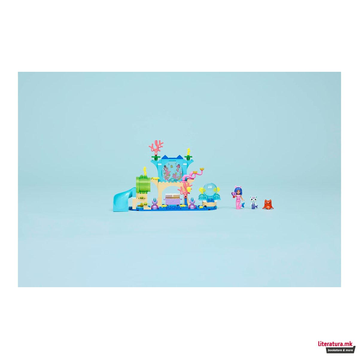 LEGO коцки, Gabby's Dollhouse - Mermaid Gabby's Aquarium Adventure 