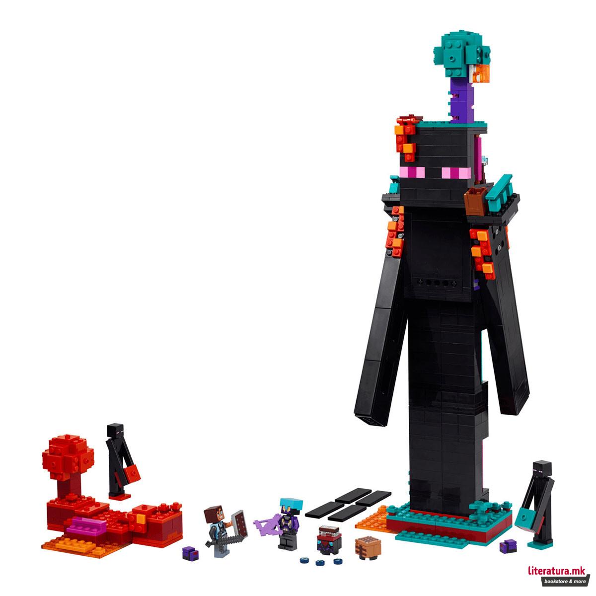 LEGO коцки, Minecraft, The Enderman Tower 