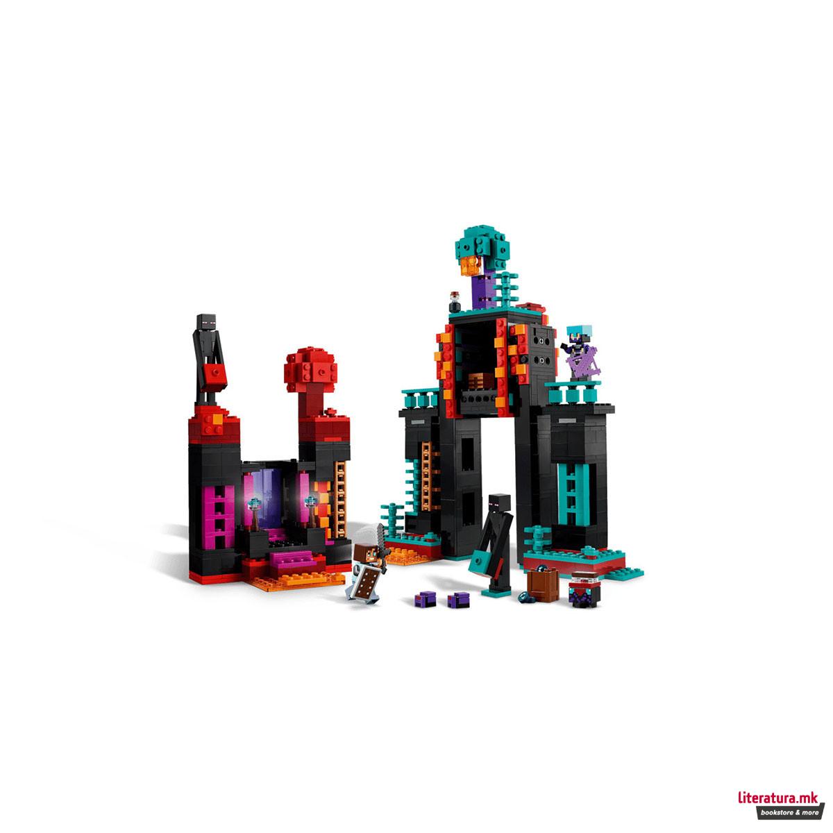 LEGO коцки, Minecraft, The Enderman Tower 