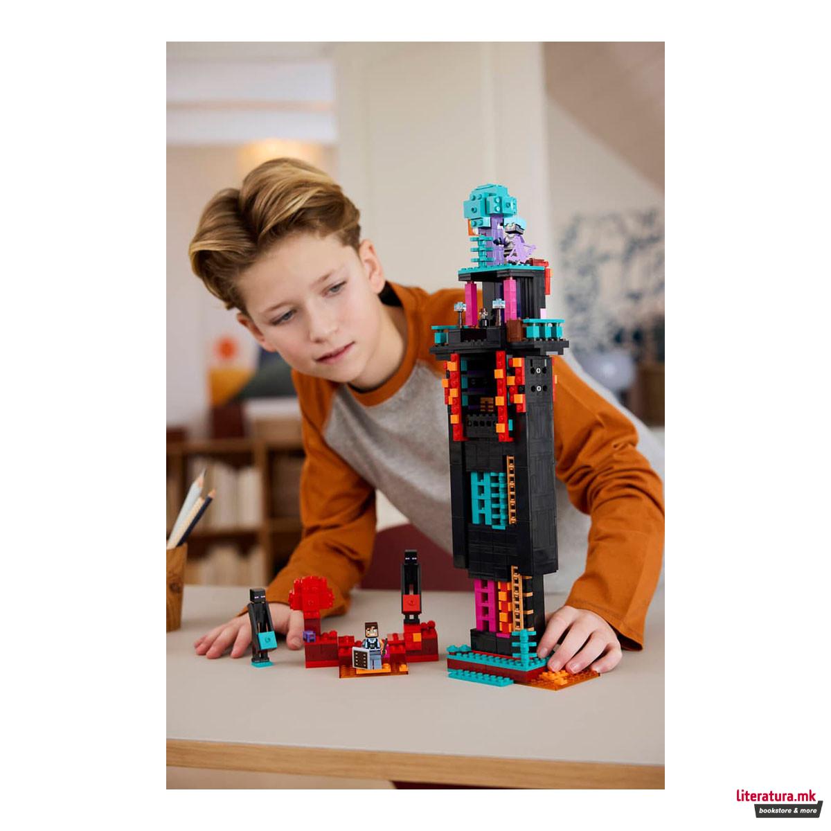 LEGO коцки, Minecraft, The Enderman Tower 