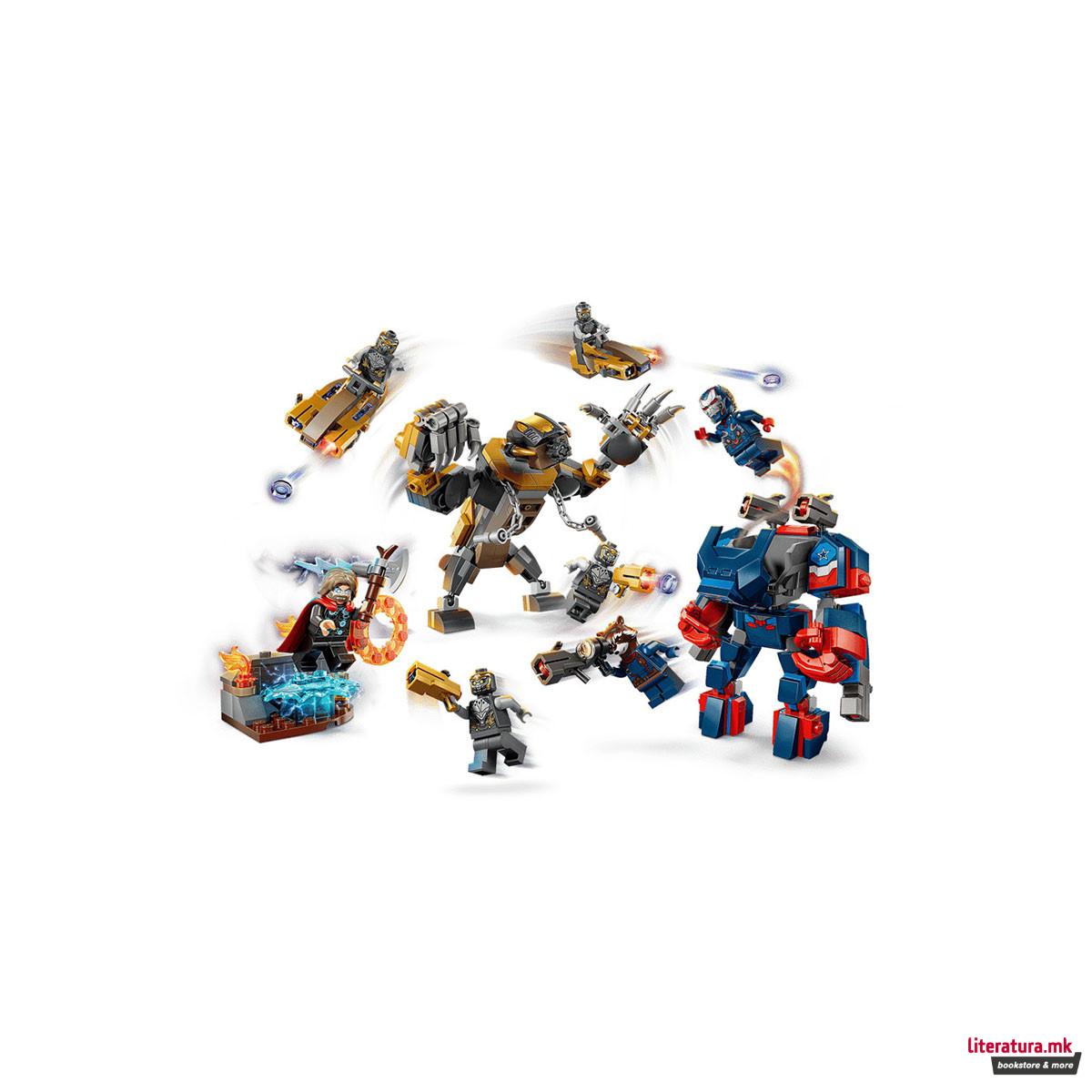 LEGO коцки, Marvel, Avengers: Endgame Thor vs. Chitauri 