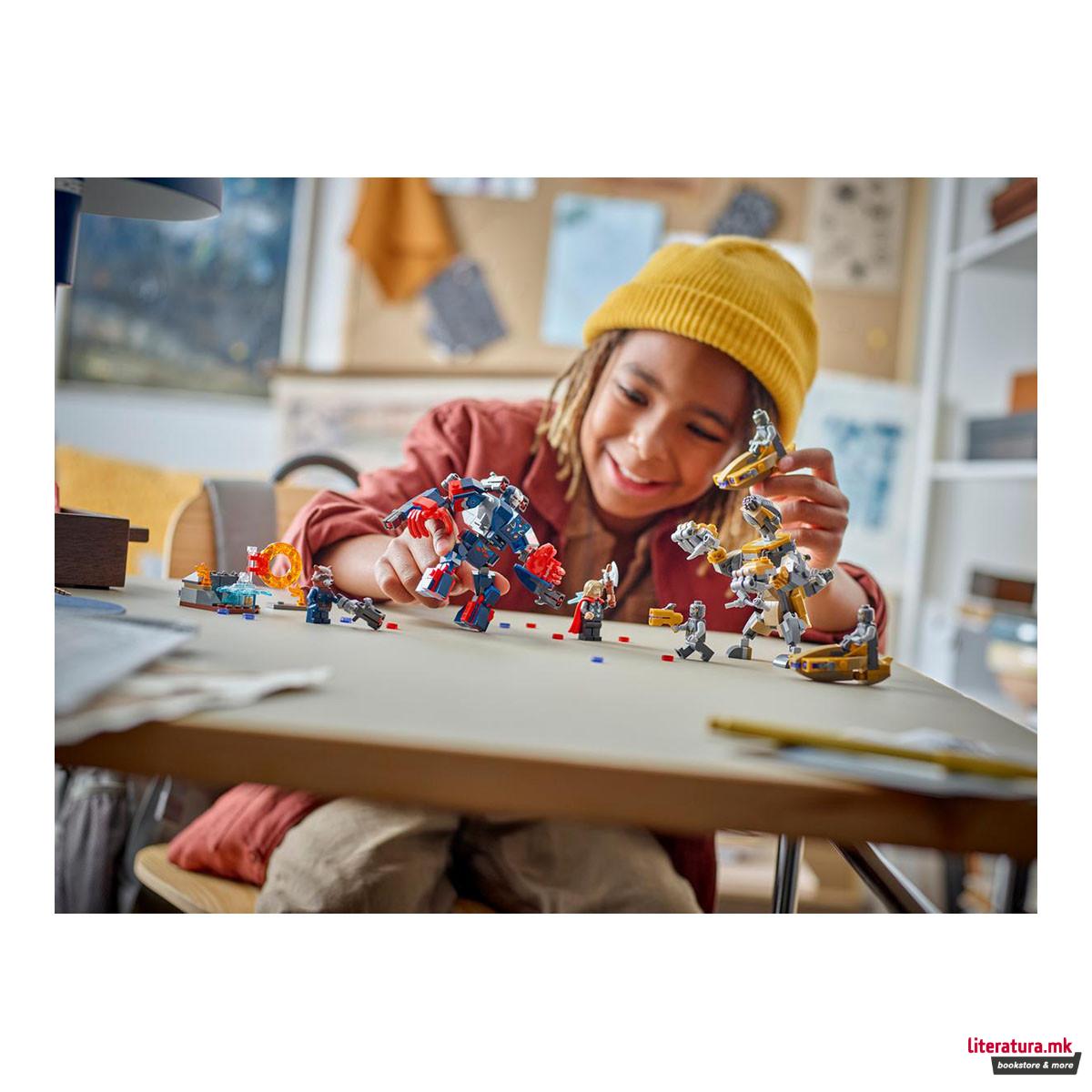 LEGO коцки, Marvel, Avengers: Endgame Thor vs. Chitauri 