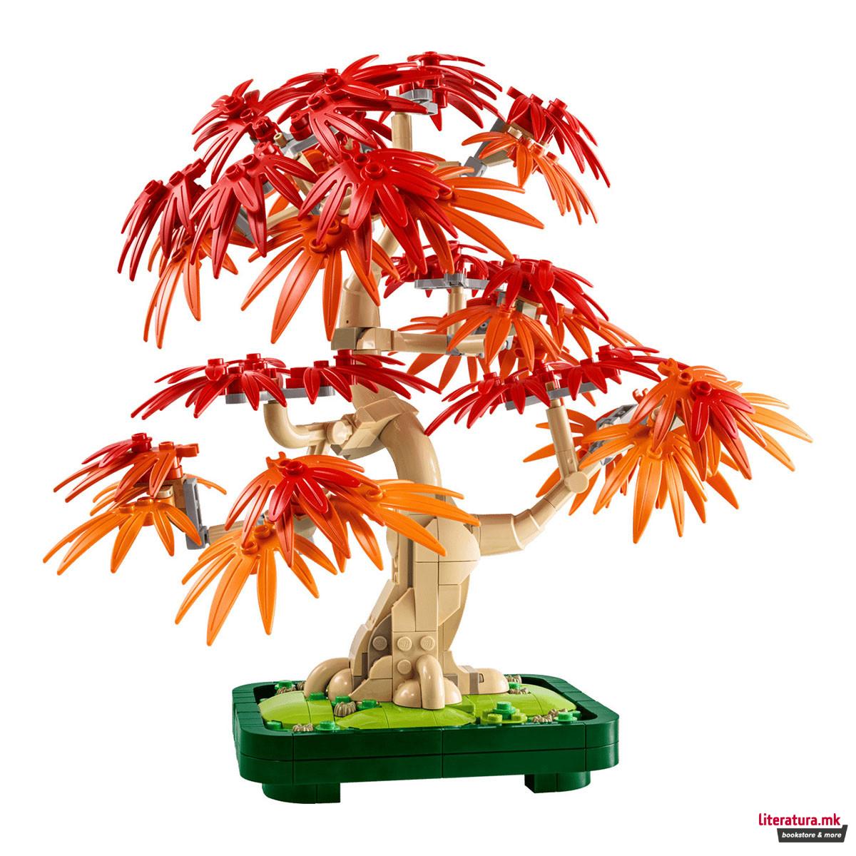 LEGO коцки, The Botanical Collection, Japanese Red Maple Bonsai Tree 