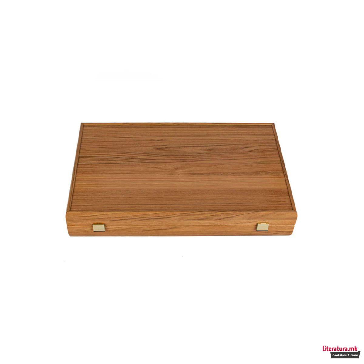 Сет за табла, Premium Handcrafted Red Natural Cork 