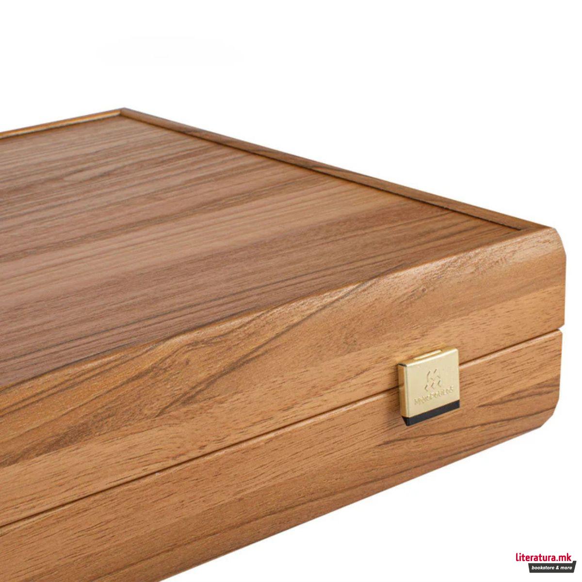 Сет за табла, Premium Handcrafted Red Natural Cork 