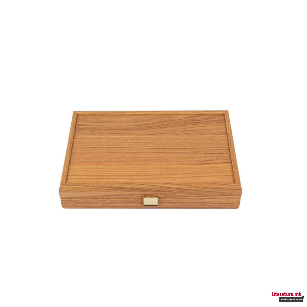 Сет за табла, Premium Handcrafted Turquoise Natural Cork 