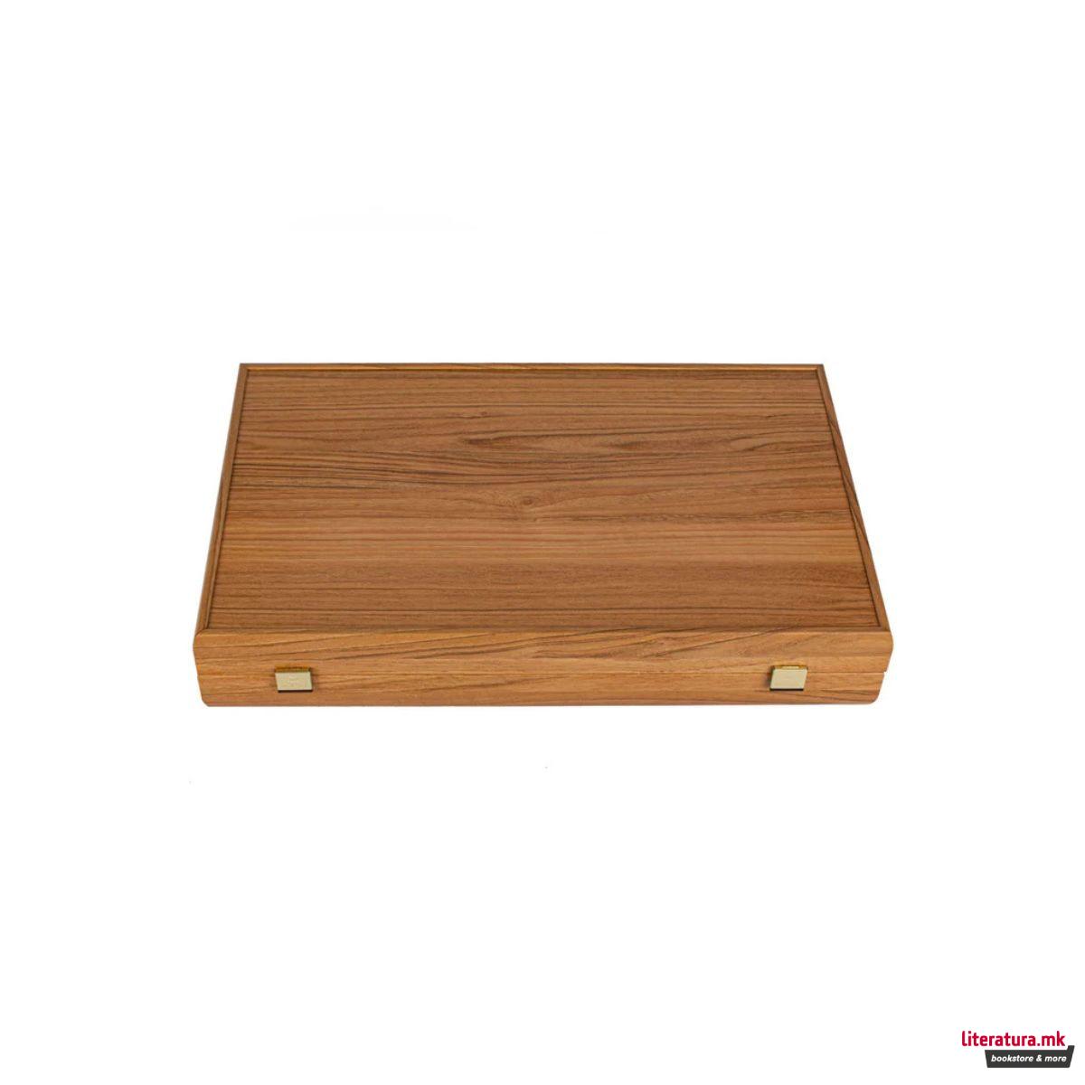 Сет за табла, Premium Handcrafted Turquoise Natural Cork 