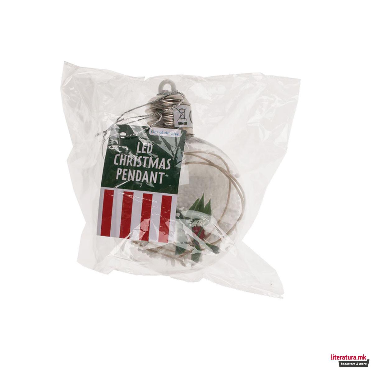 Лампион со LED, Топка/Ѕвезда/Срце 