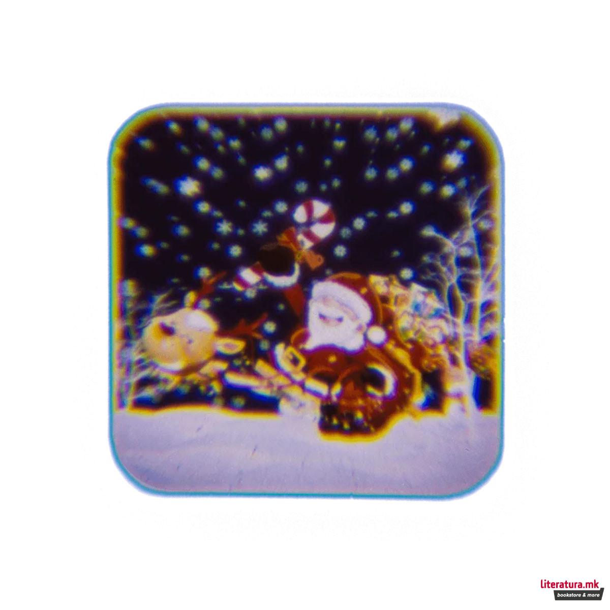 Батериска ламба - проектор  Christmas 