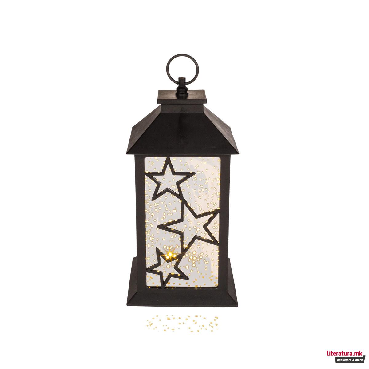 Пластичен фенер со LED Stars 