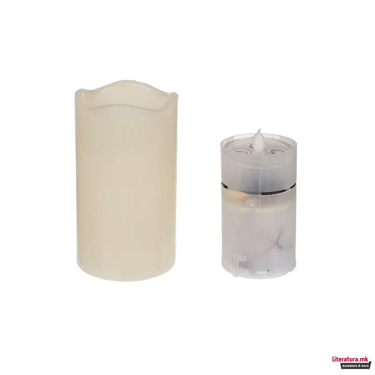 LED свеќа - проектор Christmas 