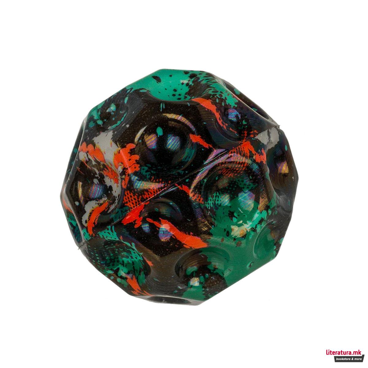 Гумено топче-скокалче Mega High Bounce Ball, 7cm 