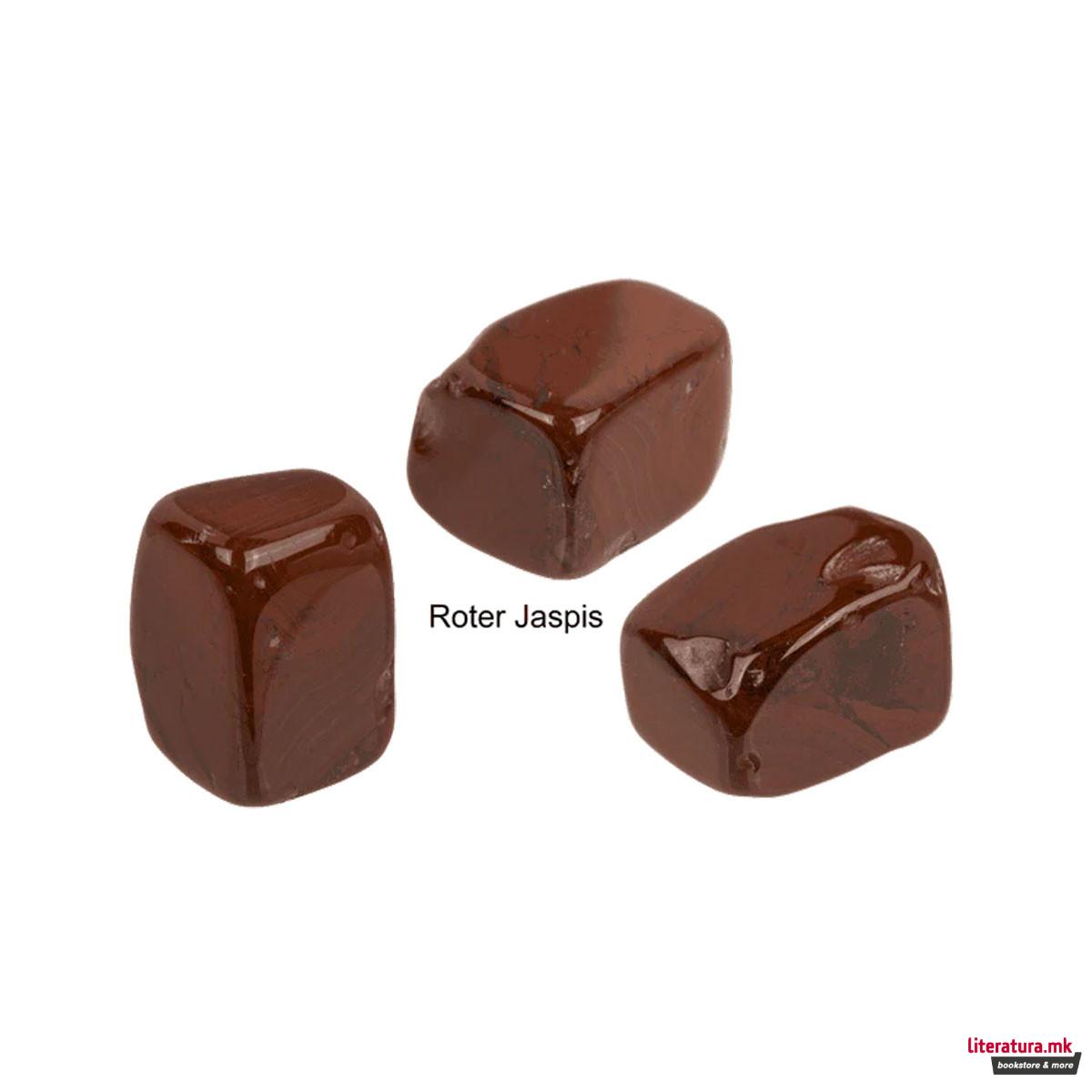 Сет од 7 чакра камчиња во проѕирна вреќичка 