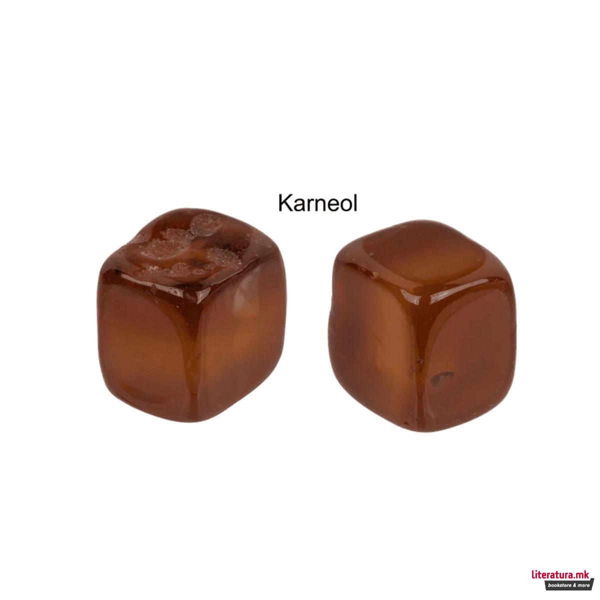 Сет од 7 чакра камчиња во проѕирна вреќичка 