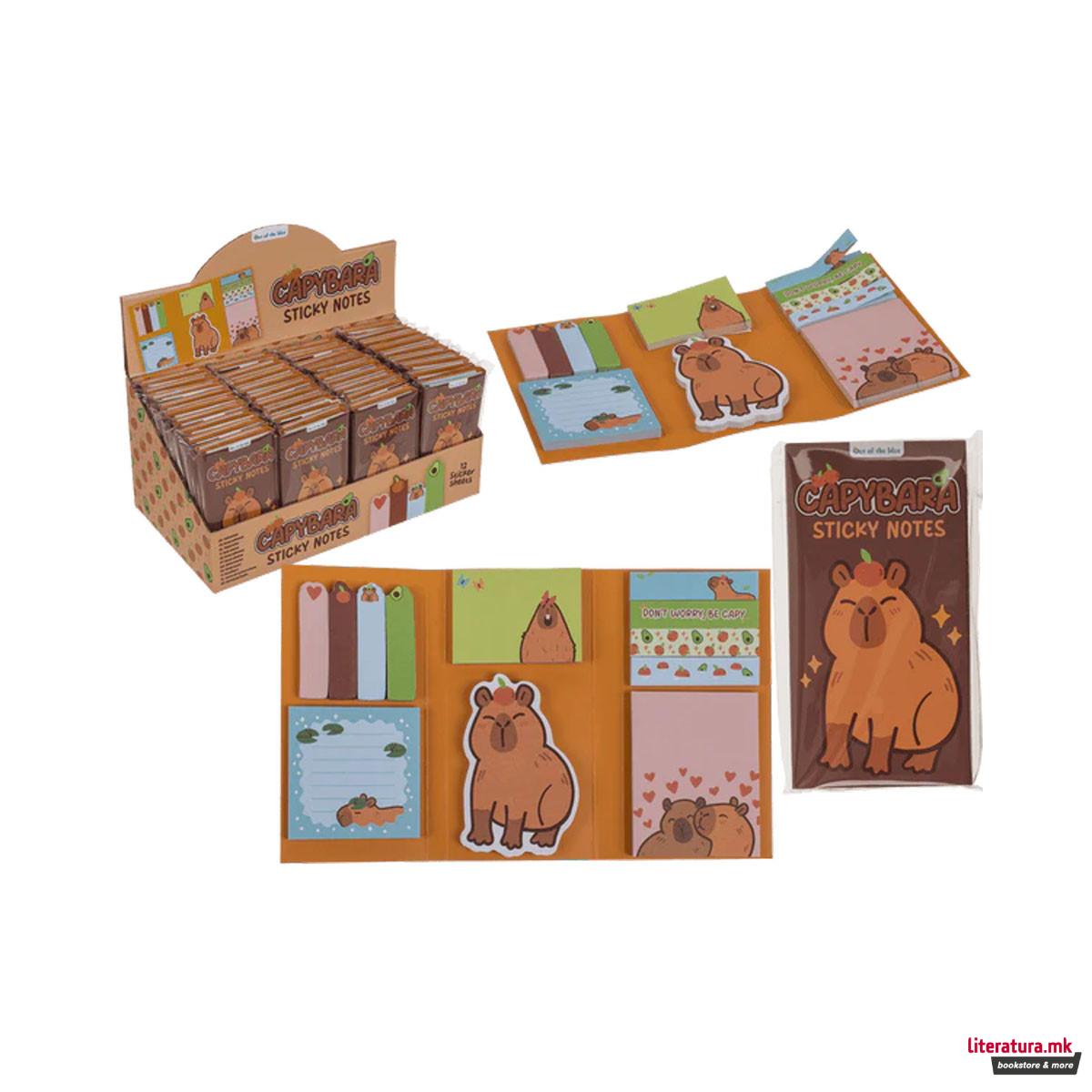 Сет стикери Capybara 