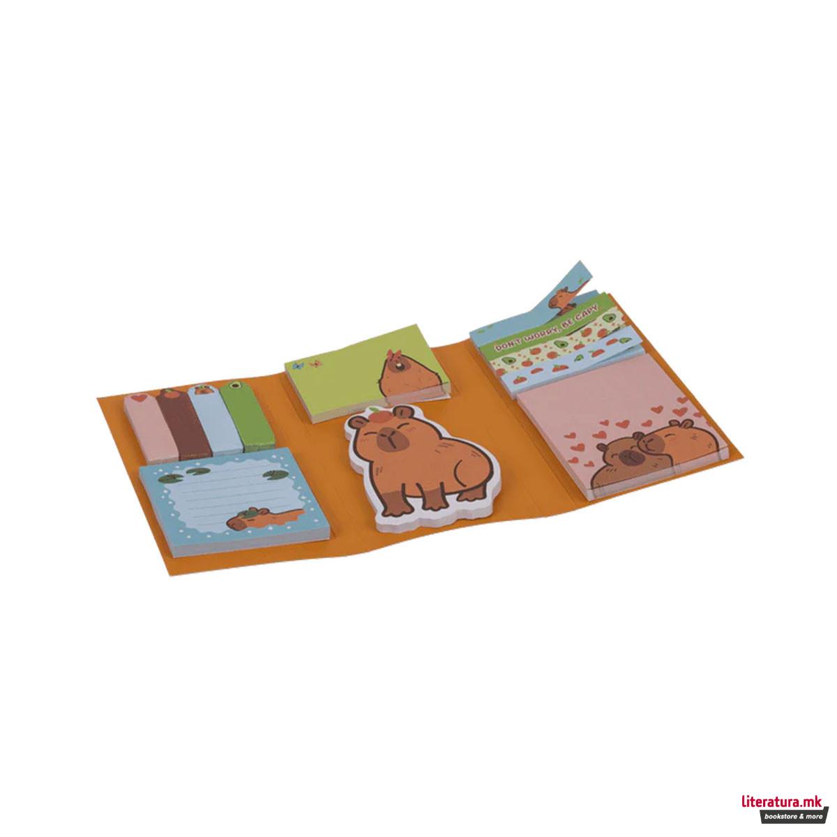 Сет стикери Capybara 