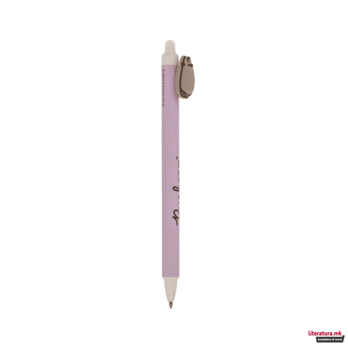 Пиши-бриши пенкало Pusheen, 5 дизајни 