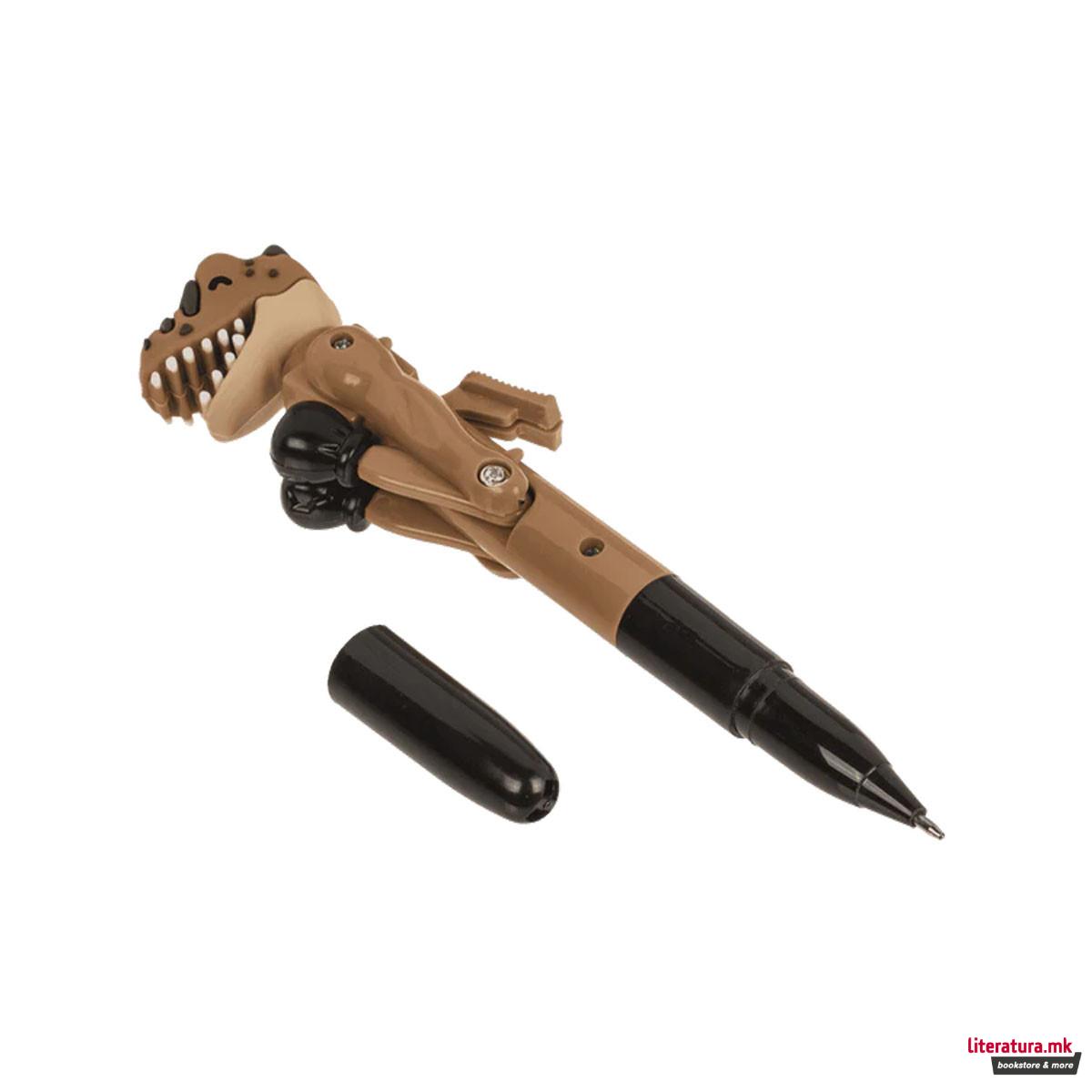 Пенкало со фигура Boxing Dinosaur 