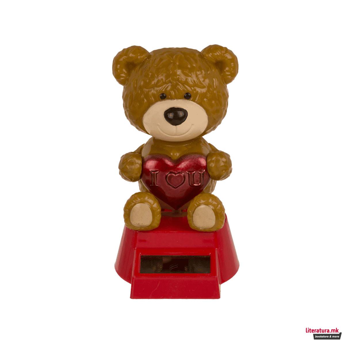 Соларна фигура Love You Bear, 10 cm 