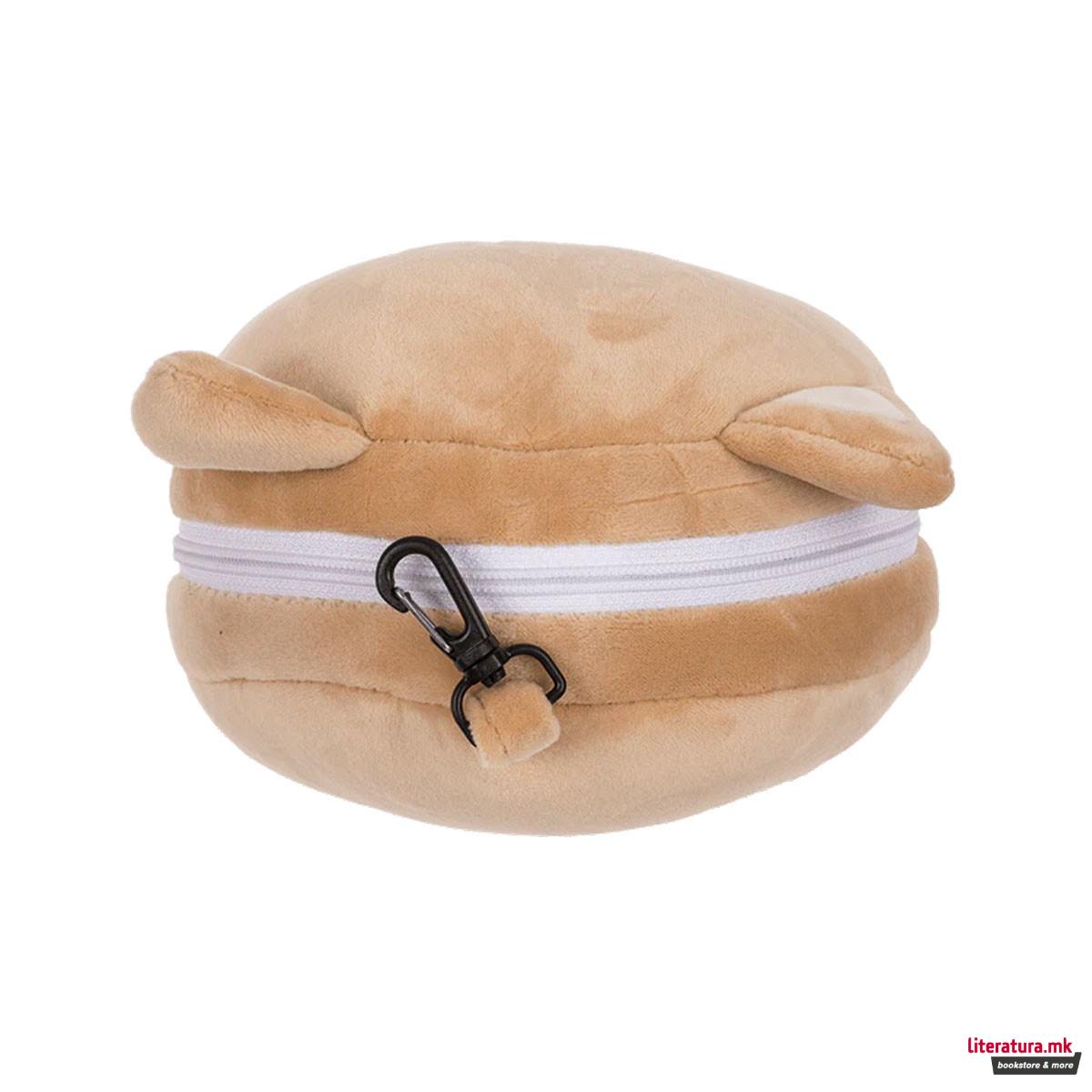 Детска перница за патување + маска за очи Shiba Inu 