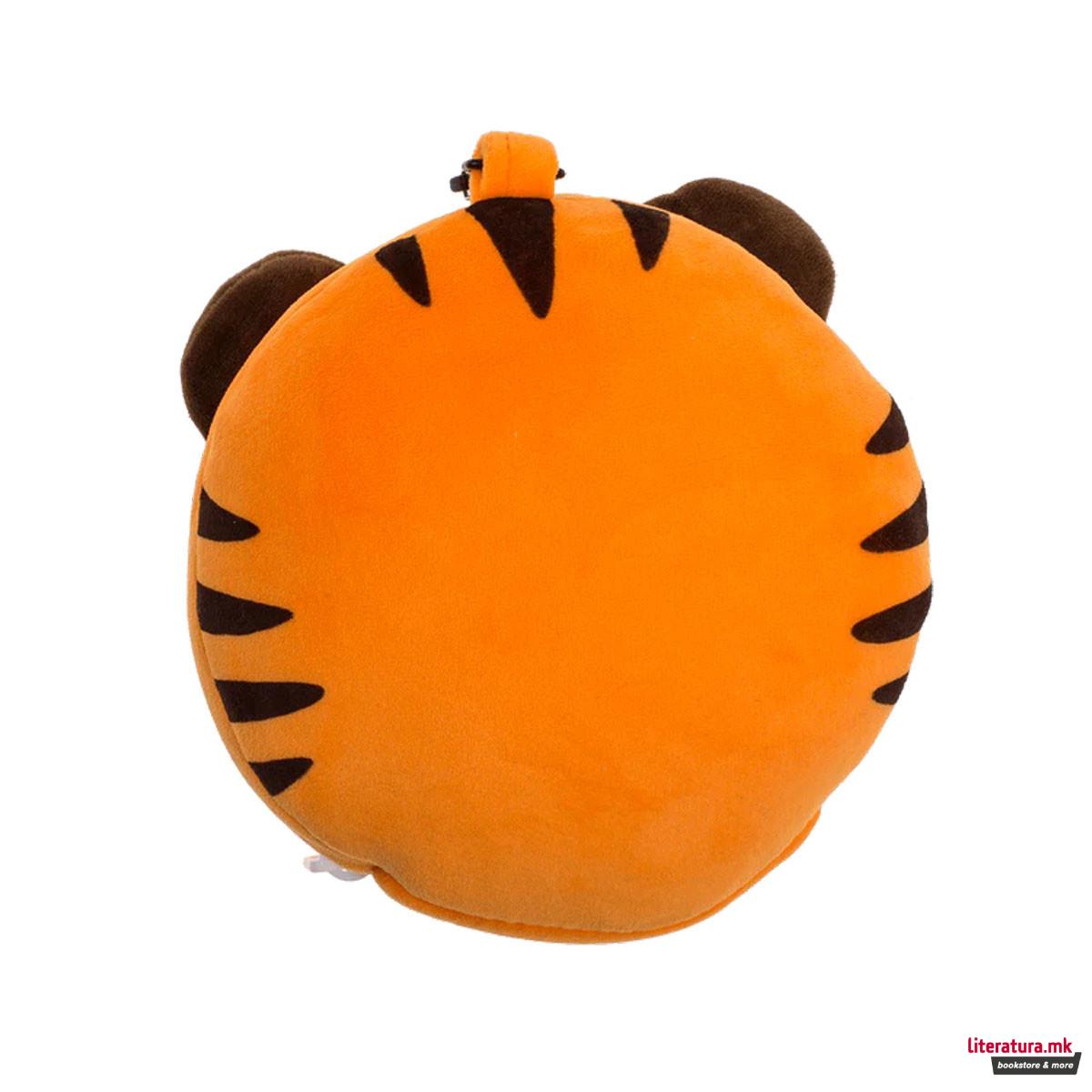 Детска перница за патување + маска за очи Tiger 