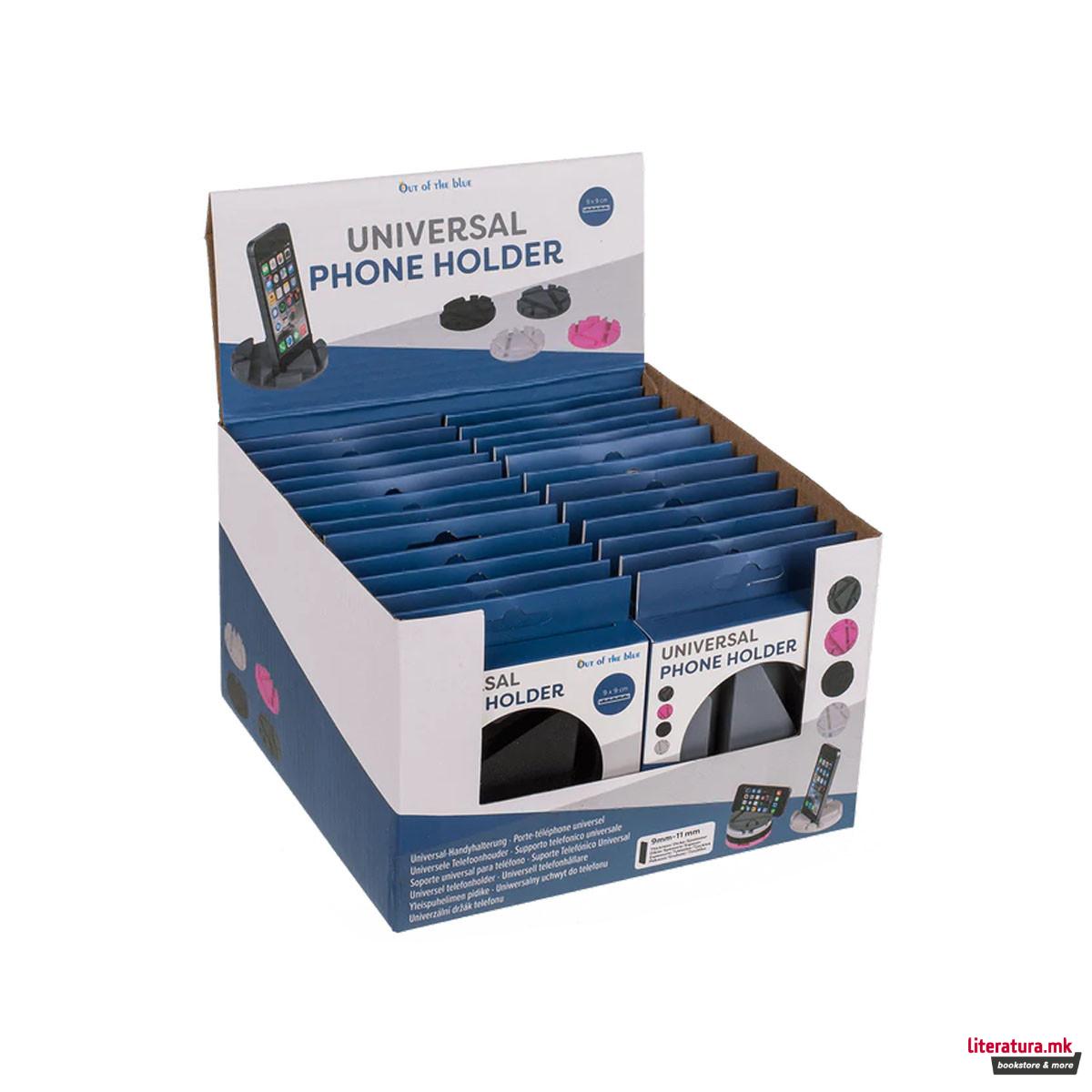 Држач за телефон Ø9cm, 4 бои 