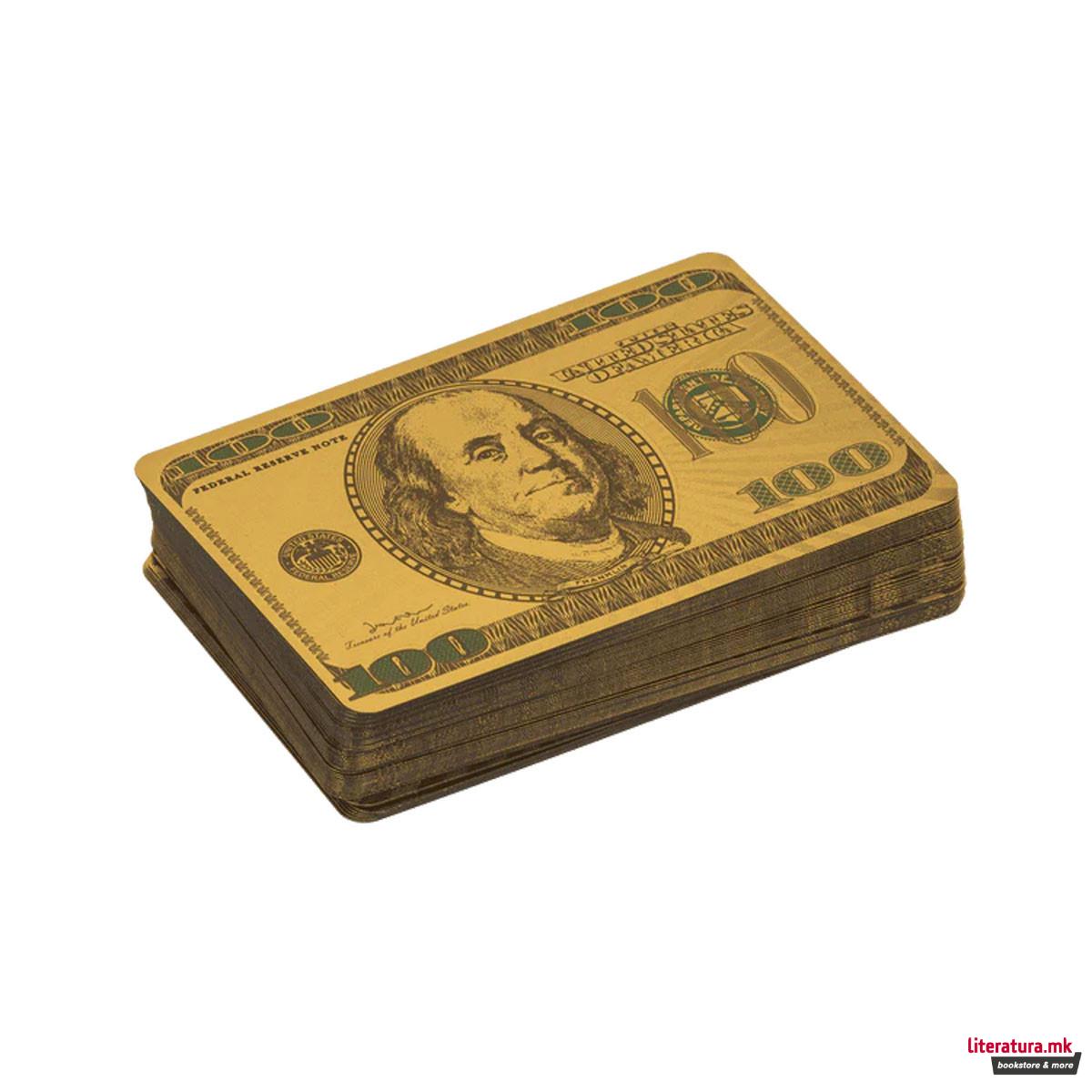Карти за игра Deluxe Dollars/Euros 
