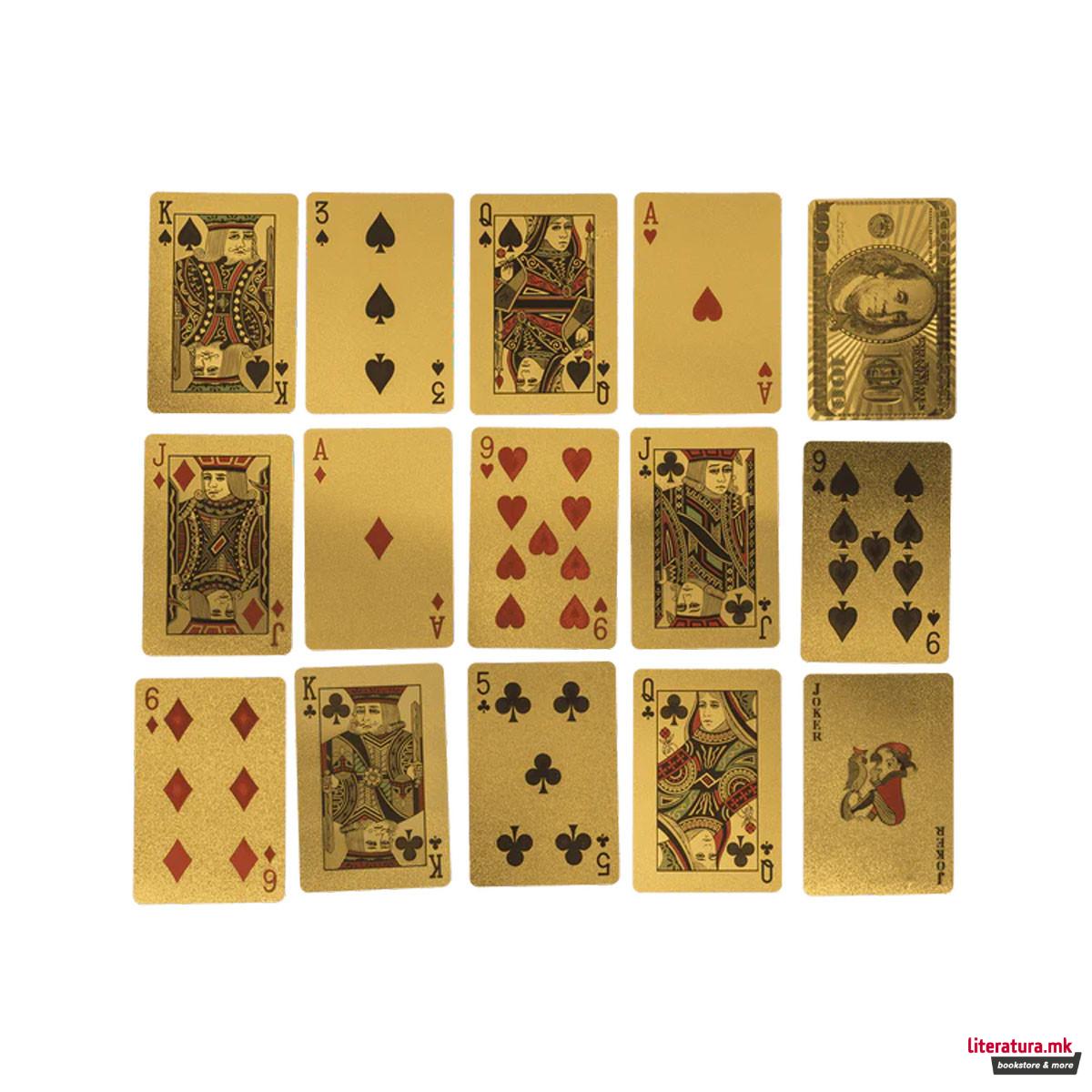 Карти за игра Deluxe Dollars/Euros 