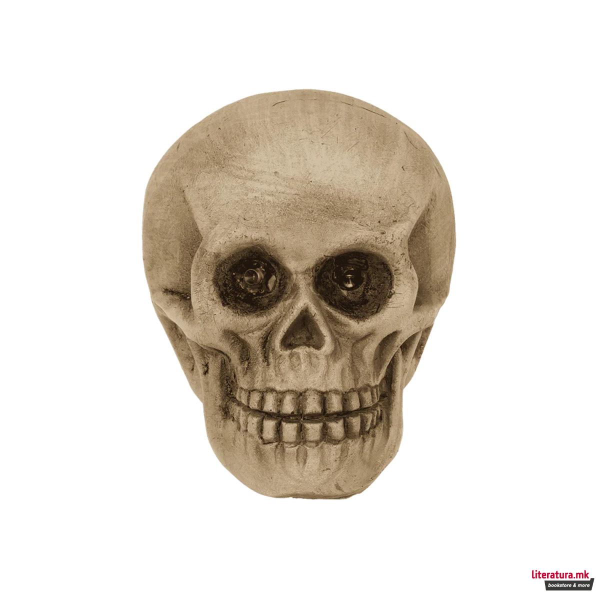 Фигура со LED светло Skull, 10 cm 