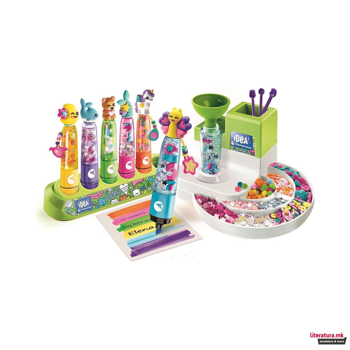 Сет за изработка, Idea Clementoni - The Highlighter Studio 