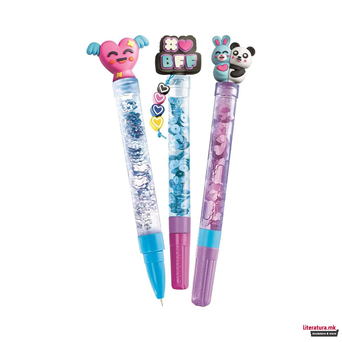 Сет за изработка, Idea Clementoni - Create Your Pens 