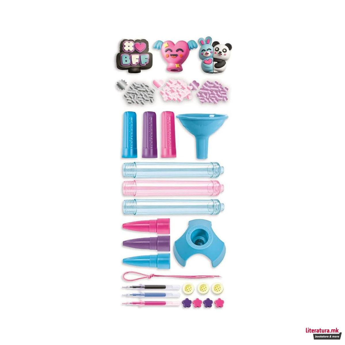 Сет за изработка, Idea Clementoni - Create Your Pens 