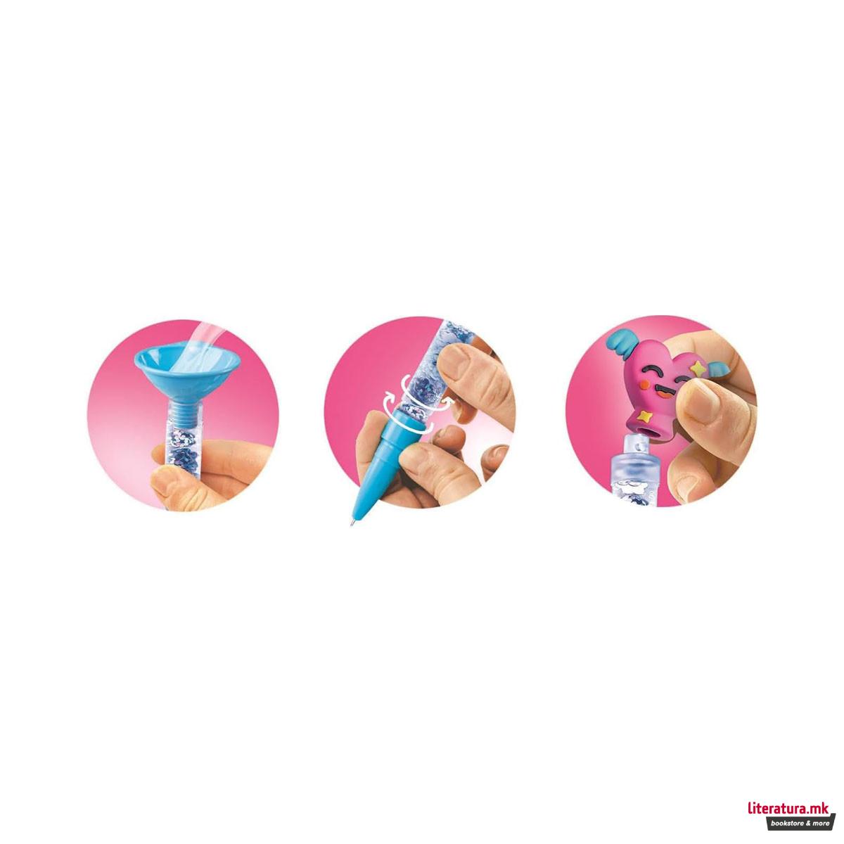 Сет за изработка, Idea Clementoni - Create Your Pens 