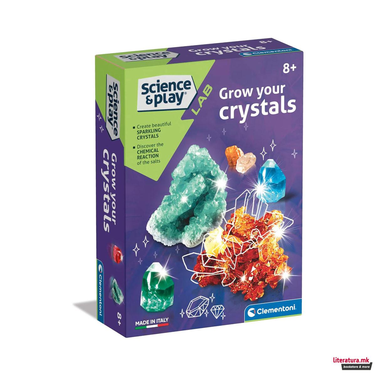 СТЕМ сет, Science & Play Lab, Grow Your Crystals 