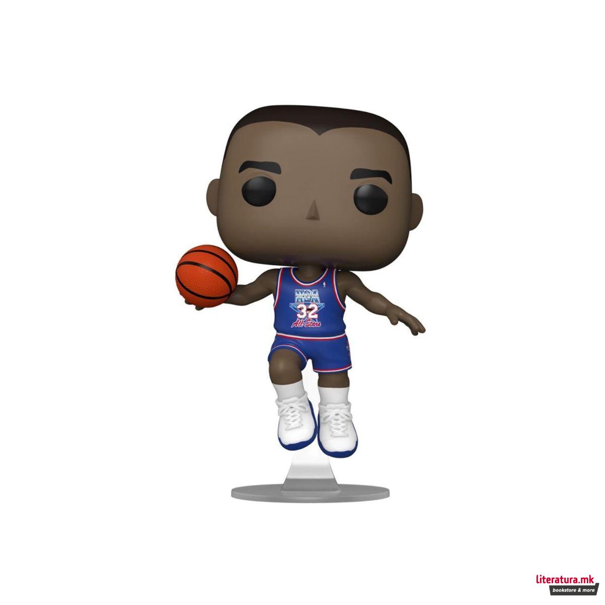 Фигура, Pop! Basketball, NBA All Stars - Magic Johnson (Blue All Star Uni 1992) 