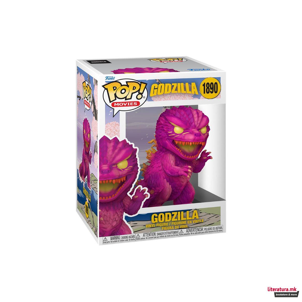 Фигура, Pop! Premium Movies, Godzilla (Pink Retro-Futurism) 