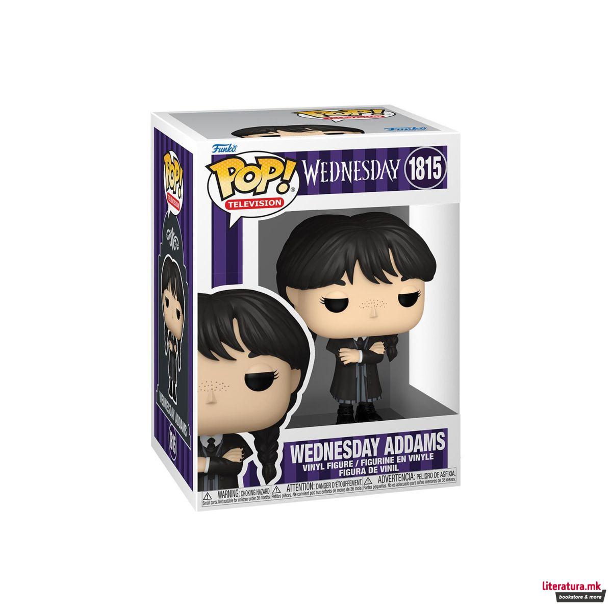Фигура, Pop! Television, Wednesday - Wednesday Addams (Black Coat) 