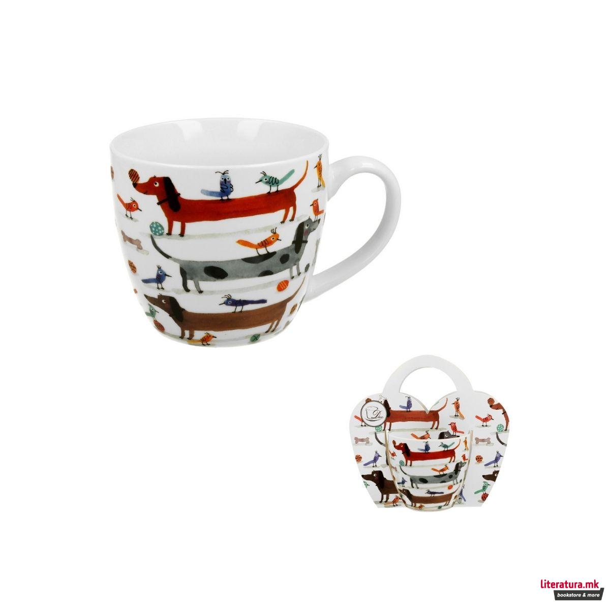 Шолја, Dog's World - Long Dogs, 460ml 