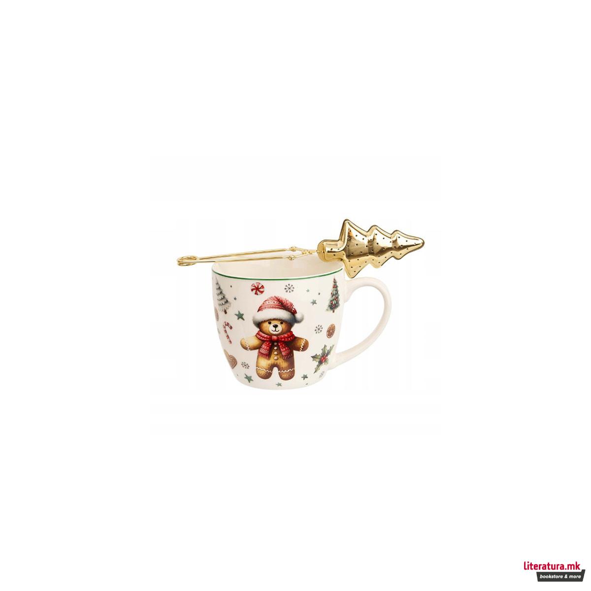 Шолја со инфузер, Christmas Cuties, 460ml 