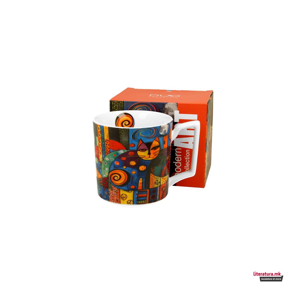 Шолја, Modern Art - Cat, 450ml 