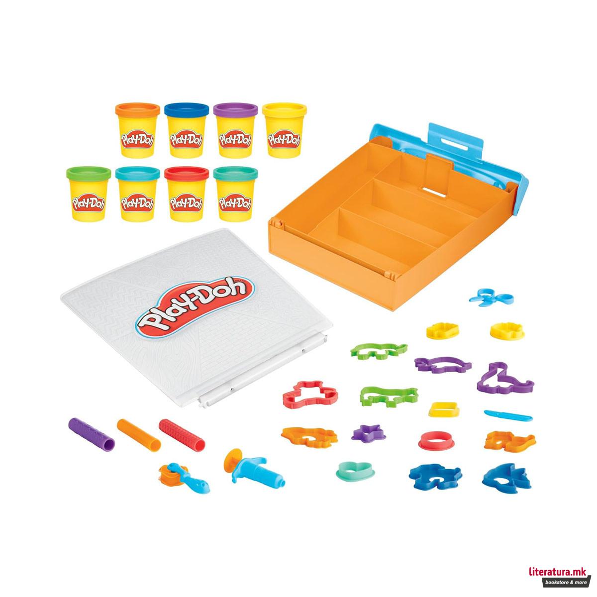 Сет за игра, Play-Doh Imagine Animals Storage Set 
