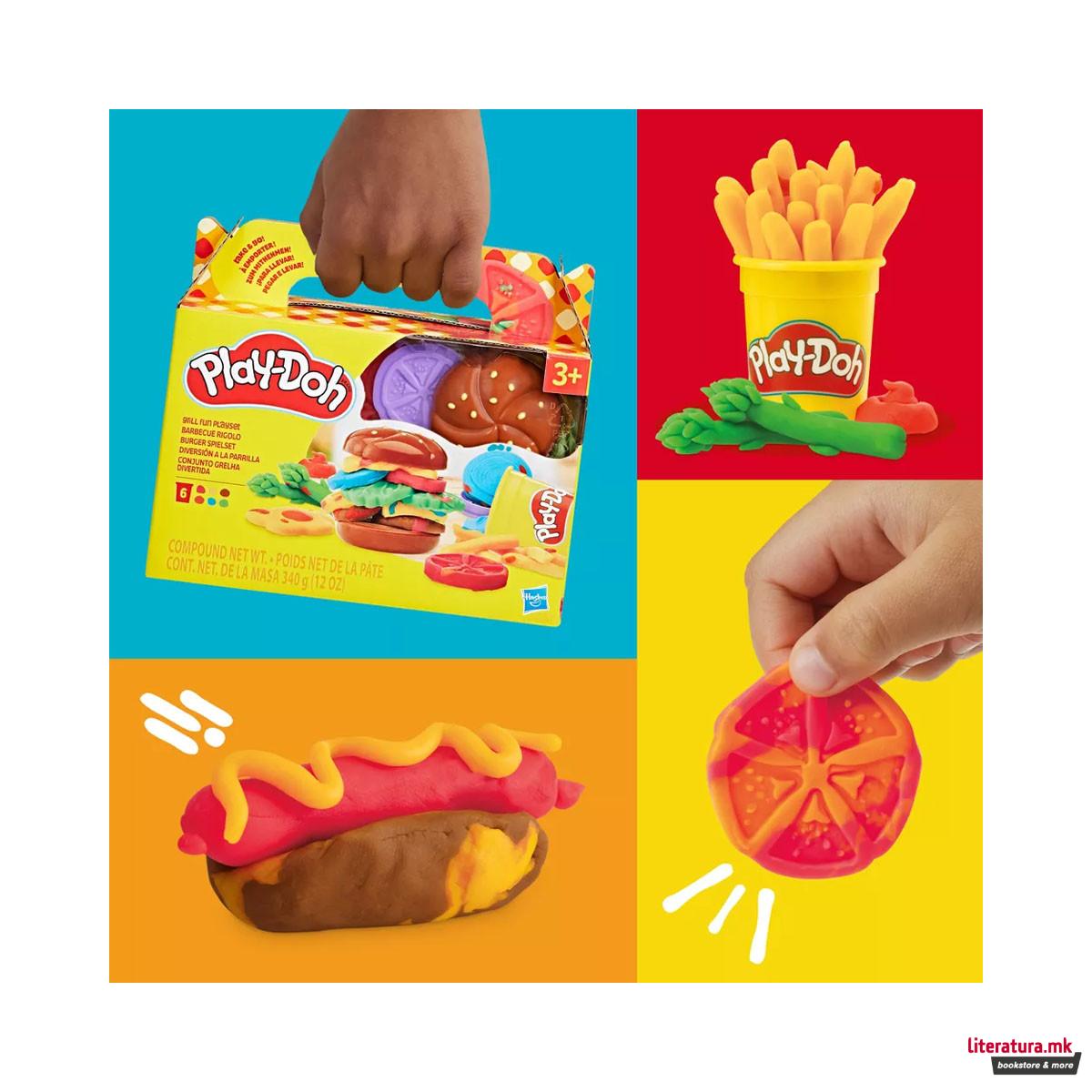 Сет за игра, Play-Doh, Grill Fun Playset 