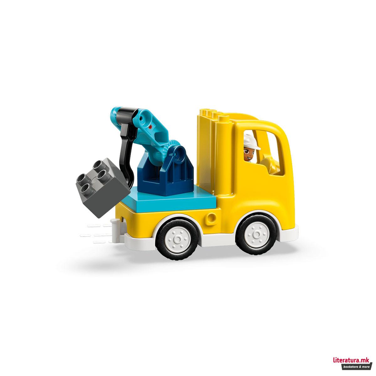 LEGO коцки, Duplo, 3 in 1 Construction Vehicles 