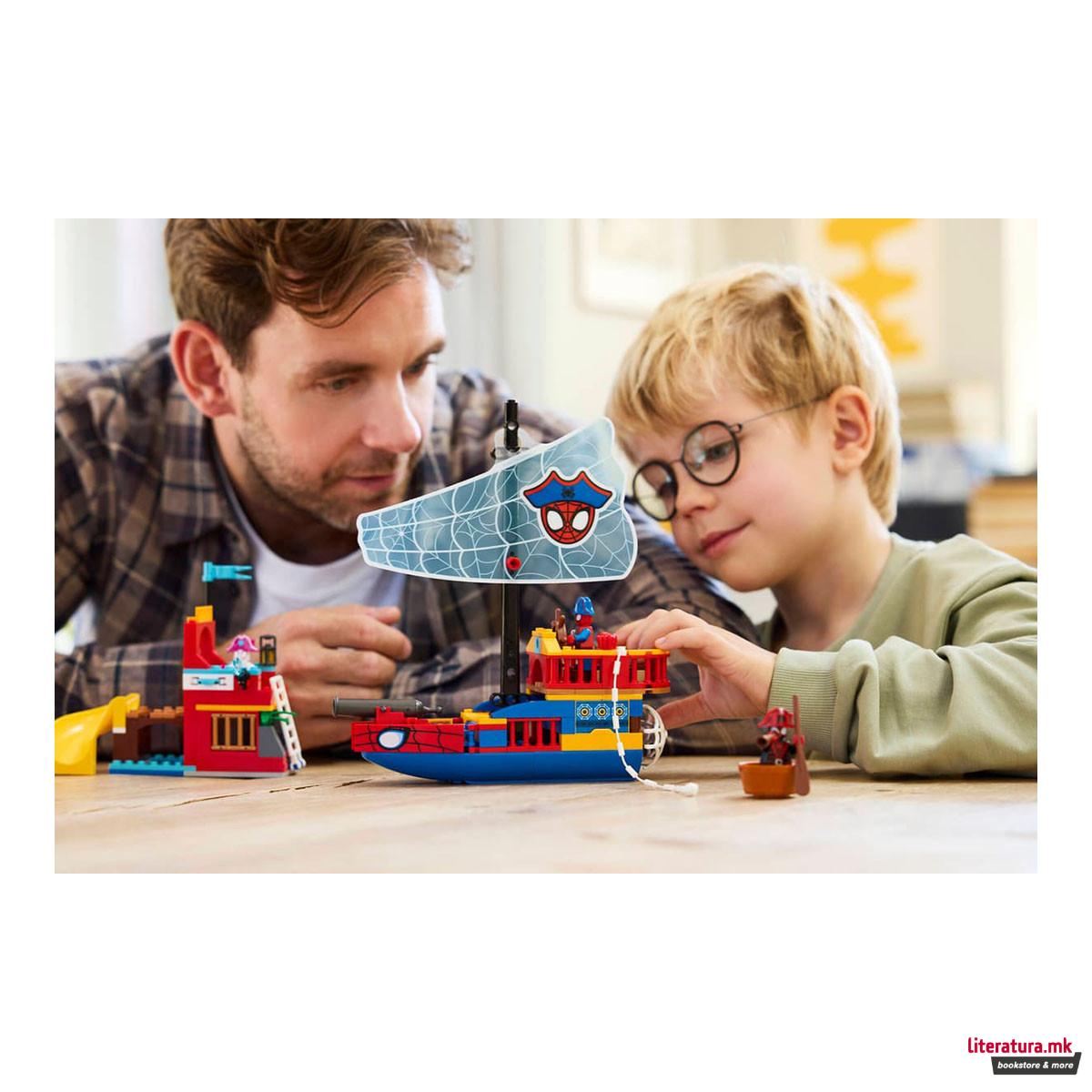 LEGO коцки, Marvel, Team Spidey Pirate Ship 