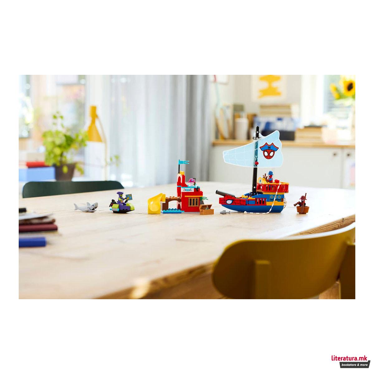 LEGO коцки, Marvel, Team Spidey Pirate Ship 