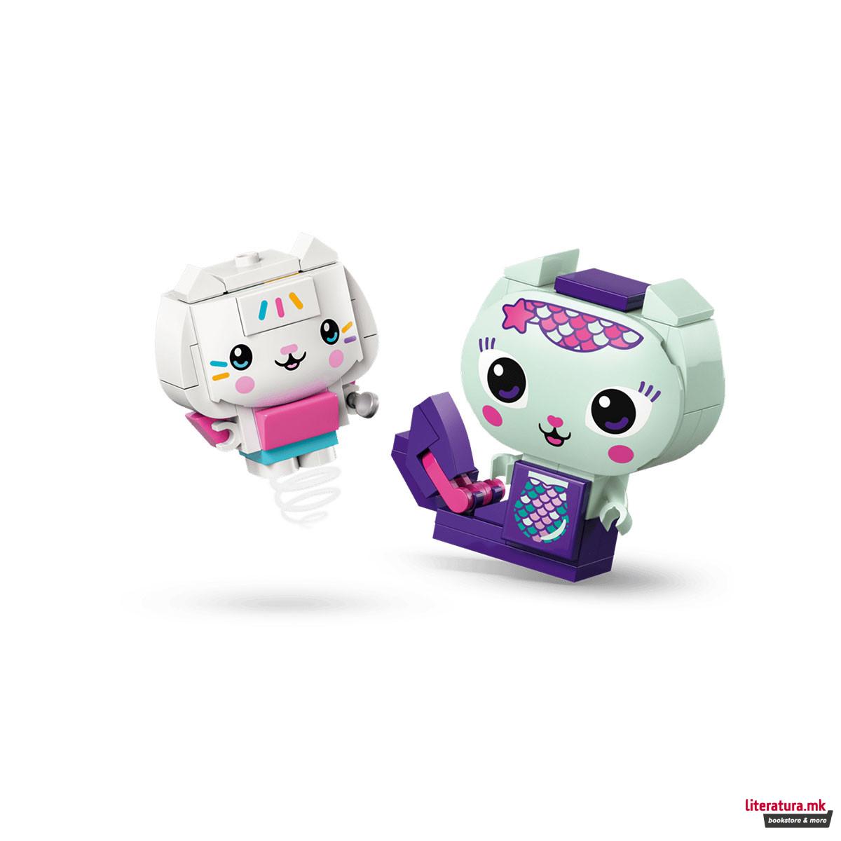 LEGO коцки, Gabbys Dollhouse, Gabbys Brick-Built Cat Friends 