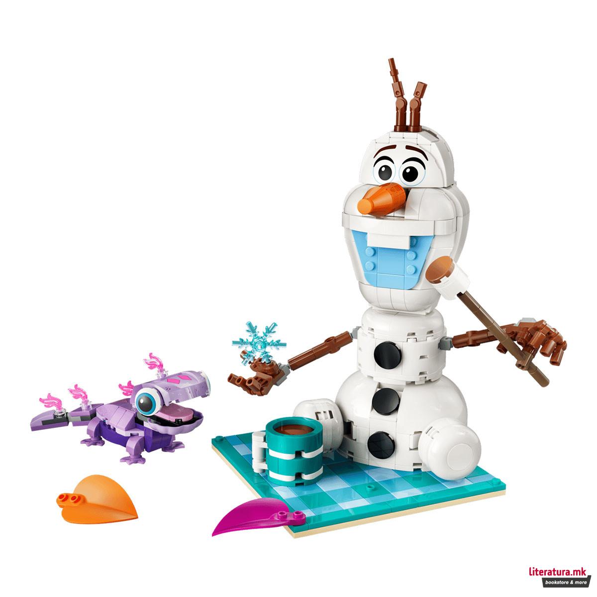 LEGO коцки, Disney: Frozen, Olaf and Bruni’s Picnic Fun 
