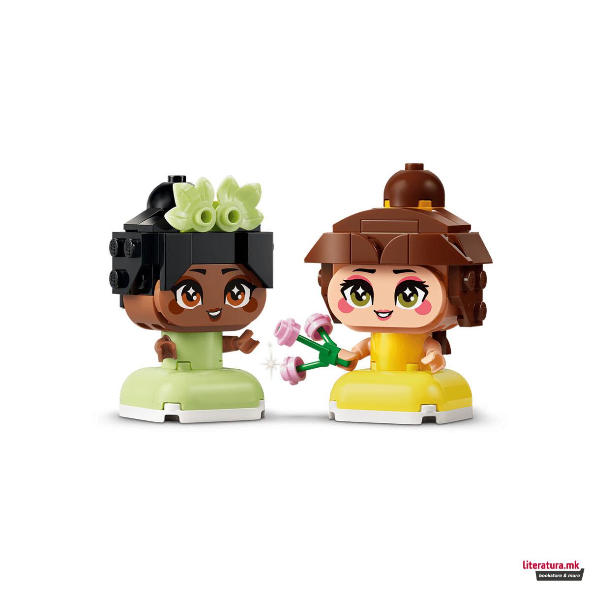 LEGO коцки, Disney, Mini Belle & Tiana with Castle 